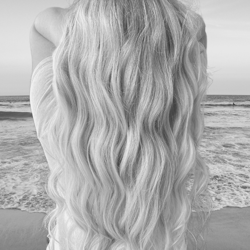 Natural beachy waves for hair. BodFood Voluminous Sea Salt Spray