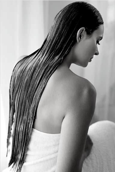 Caring for long hair with natural and organic hair care