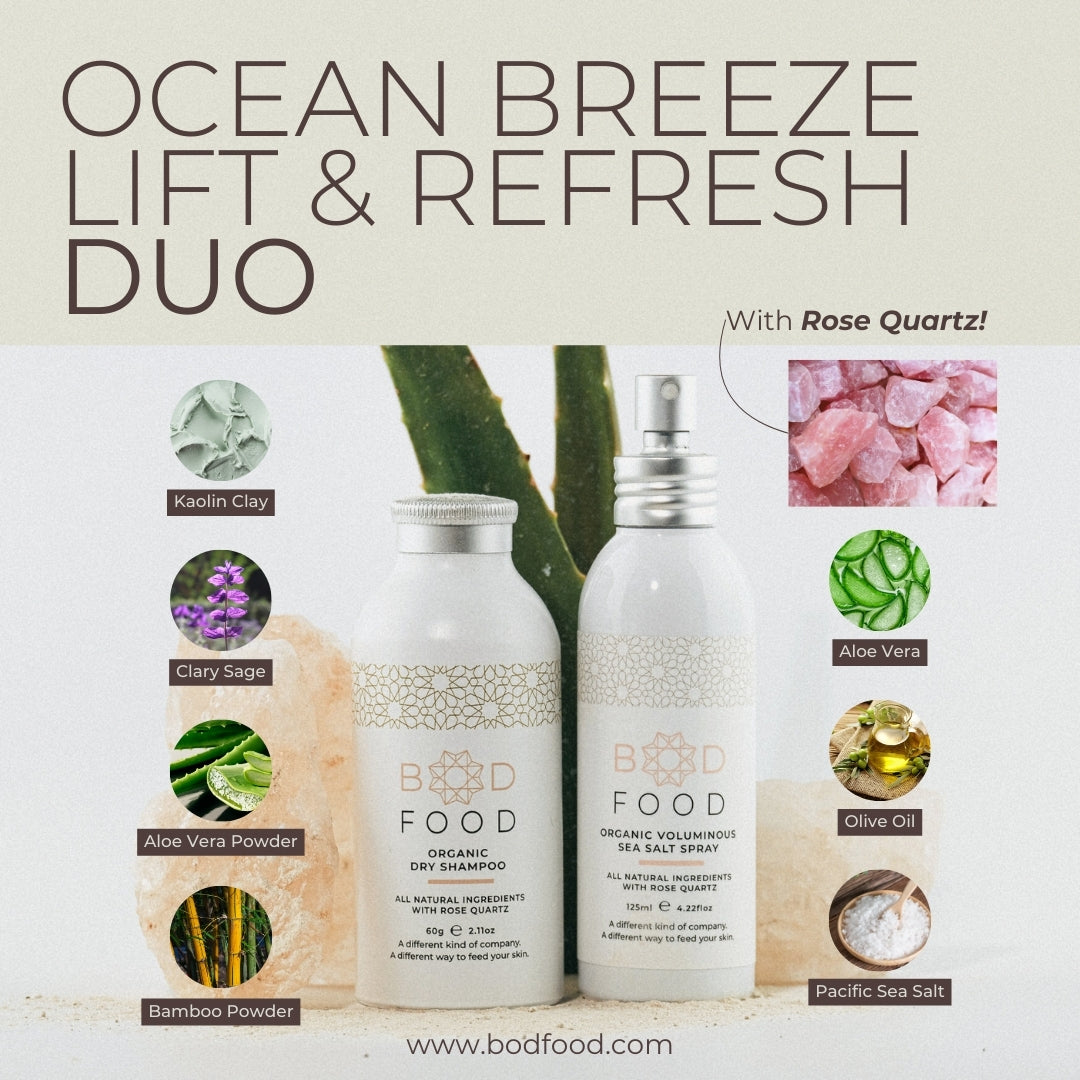 Main ingredients found in the Ocean Breeze Lift & Refresh Duo