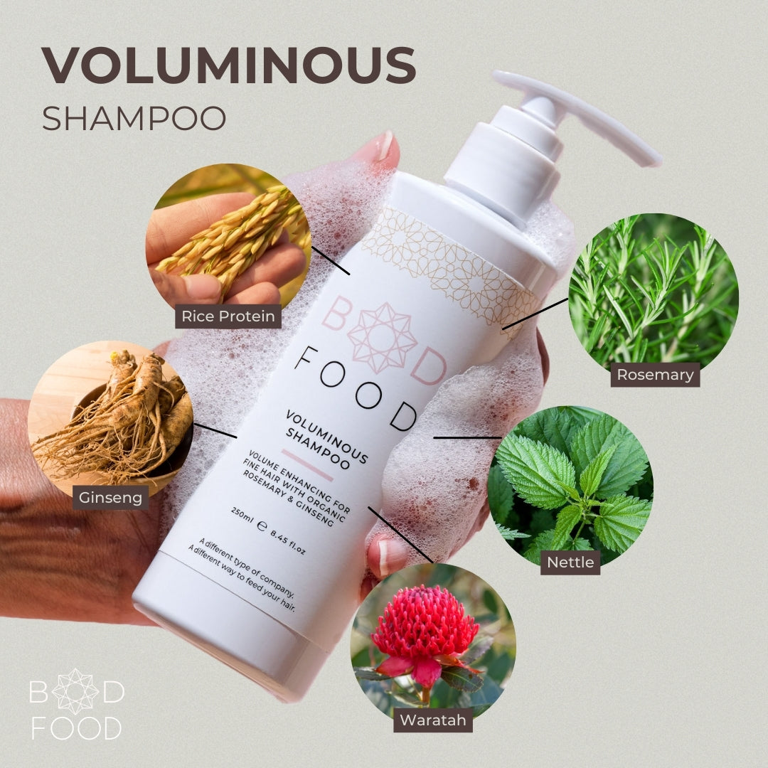 Voluminous Shampoo main ingredients