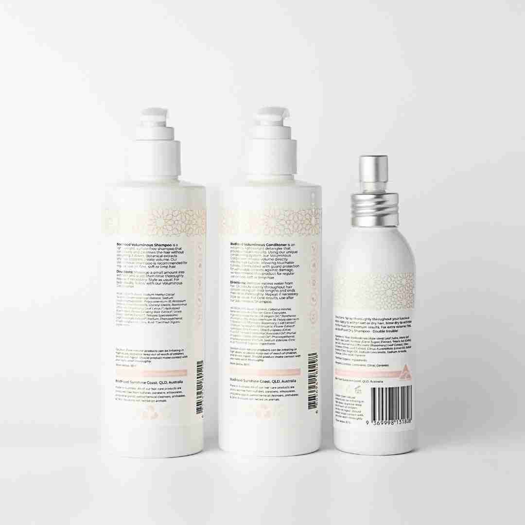 BodFood Australia Turn Up The Volume Hair Care Kit